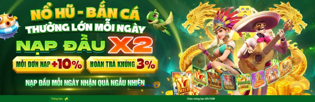 ktk88 ưu đãi